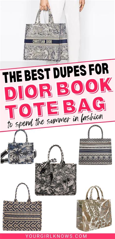 book tote dupe|dior tote dupe.